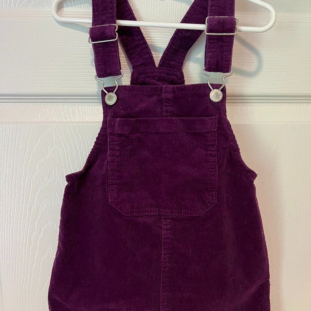 Little Girl Corduroy Overall Dress